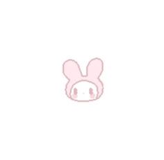 an image of a bunny face on a white background