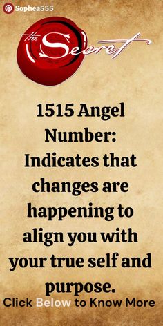 an old parchment paper with the words, 15 angel number indicates that changes are happening to align you with your true self and purpose