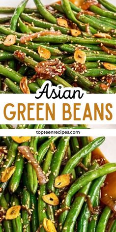 If you are having trouble making tasty veggie recipes, give this Chinese green beans recipe a try. It is truly bursting with flavor and very easy to make! This, and roasted Brussels sprouts, are my favorite veggie dishes. Asian green beans are the perfect side dish for Garlic Brown Sugar Baked Chicken, Garlic Butter Steak Bites, or Cajun Butter Steak. Asian Green Beans Recipe, Asian Green Bean Recipes, Chicken Garlic Butter, Chinese Green Bean Recipes, Simple Green Beans, Cajun Butter Steak, Chinese Green Beans, Asian Green Beans, Garlic Green Bean Recipes