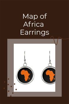 Make a statement by adding these drop earrings featuring the Map of Africa to your fashion accessories selection. Perfect gift for birthdays gift ideas or Christmas gift ideas. Birthdays Gift Ideas, Africa Earrings, Map Of Africa, Africa Map, Christmas Gift Ideas, The Map, Cell Phone Cases, Print On Demand