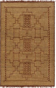 Surya Touareg TOG-2304 Area Rug main image Flatweave Area Rug, Rug Guide, Leather Rug, Rug Size Guide, Surya Rugs, Bedroom Area Rug, Area Rug Sizes, Colors Brown, Transitional Rugs