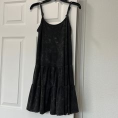 Black Washed Dress, Inside Lining Similar To Towel Material, Perfect Cover Up For The Beach, Nwt Black High Low Dress, Strapless Sundress, White Flower Dress, Hooded Sweatshirt Dress, Flowy Floral Dress, Orange Floral Dress, Witch Dress, Fable Dresses, Fitted Midi Dress