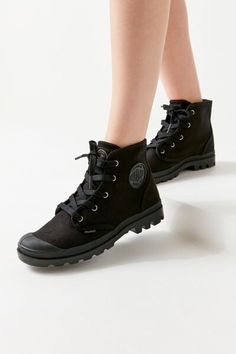 Check out Palladium Pampa Hi Originale Boot from Urban Outfitters Palladium Boots Mens, Mosh Pit, Chelsea Rain Boots, Canvas Boots, How To Stretch Boots, Leather Chelsea Boots, Boots Ankle