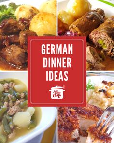 German Dinner Menu Ideas made Just like Oma German Dinners, German Recipes Dinner, German Meals, Complete Meals