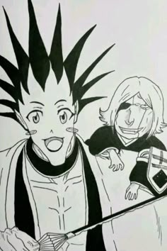 Kenpachi And Yachiru, Bleach Anime Funny, Bleach Kenpachi, Kon Bleach, Bleach Bankai, Ichigo Kurosaki Wallpaper, Bleach Drawing, Kenpachi Zaraki