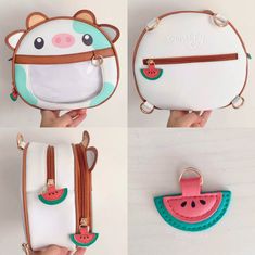 PLEASE NOTE: SHIPS APRIL 2022 An adorable fruit cow ita bag for displaying your enamel pins and keychains that can be worn as a backpack or crossbody/shoulder bag! Height: 8 inches Width (at widest point): 9 inches Thickness: 3 inches Comes with: 1x Fruit Cow Ita Bag, 1x Removable Insert (white,) 1x Set of Convertible Backpack + Crossbody Straps *Pins and keychain NOT included Cute White Bag With Animal Design, Cute White Bags With Animal Design, Cute White Shoulder Bag With Animal Design, Kawaii White Shoulder Bag For Back To School, White Kawaii Shoulder Bag For Back To School, Fun White Shoulder Bag For School, Fun White Backpack Bag, Fun White Backpack, White School Shoulder Bag With Animal Design