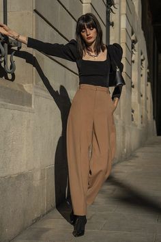 Look Office, Event Outfit, Pantalon Large, Mode Vintage, Fashion Photoshoot, Looks Vintage, 70s Fashion, Outfits Casuales, Cute Casual Outfits