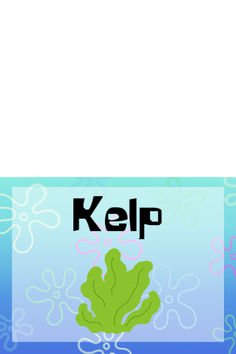 an image of a cell phone with the words kelp on it's screen