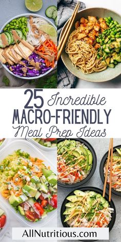 25 incredible macaro - friendly meal preps that are ready in less than 30 minutes