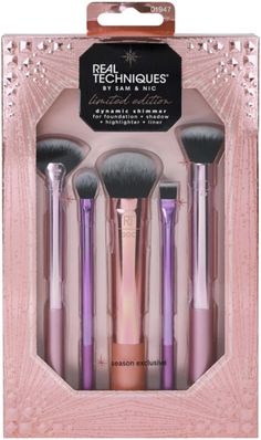 Aesthetic Makeup Brush Set, Realtechniques Brush, Real Techniques Setting Brush, Luxury Makeup Brush Set, Makeup Brush Set Real Techniques, Makeup Brush Case, Diy Skin Care Routine, Serious Skin Care, Best Profile Pictures