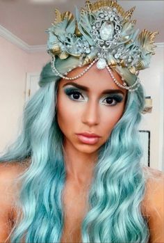 Mermaid Costume Women, Adult Mermaid Costume, Mermaid Headpiece, Seashell Headband, Siren Costume, Mermaid Headband