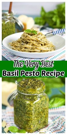 the very best basil pesto recipe