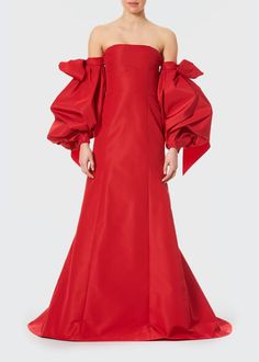 Carolina Herrera Dresses, High Fashion Dresses, Silk Gown, African Fashion Dresses, Evening Wear, Dress To Impress