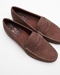 Leather saddle loafer - Tan | Shoes | Ted Baker Mens Footwear, Tan Shoes, Vintage Rentals, Well Dressed Men, Product Development, Ted Baker London, Men's Footwear, Event Styling, Shoes And Boots