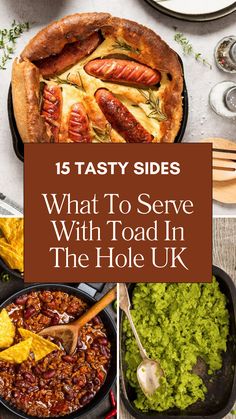 What To Serve With Toad In The Hole UK ( 15 Tasty Sides) Toad In A Hole Recipe, British Side Dishes, Toad In The Hole Recipe, Toad In A Hole, Toad In The Hole, British Dishes, Downton Abby