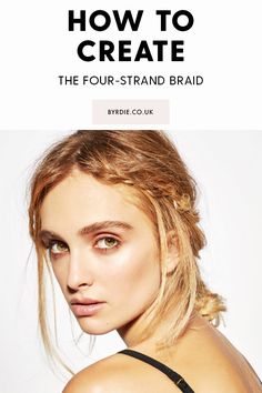 We have found your go-to party hairstyle this season—the four-strand braid. You can wear it with a cocktail dress or a low-key velvet cami–and–roll-neck combo; it's that versatile. Four Strand Braids, Party Hairstyle, Velvet Cami, Strand Braid, Party Hairstyles, Roll Neck