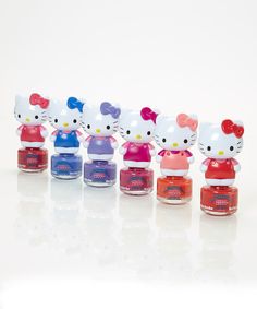 Take a look at this Hello Kitty Nail Polish Set on zulily today! Hello Kitty Nail Polish, Hello Kitty Nail, Kitty Nail, Hello Kitty Shoes, Hello Kitty Themes, Kitty Stuff, Hello Kitty Nails, Hello Kitty Party, Nail Polish Set