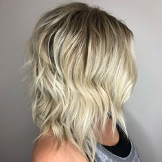 50 Gorgeous Medium-Length Shag Haircuts for All Hair Types Blonde Hair Cuts Medium, Blonde Balayage Bob