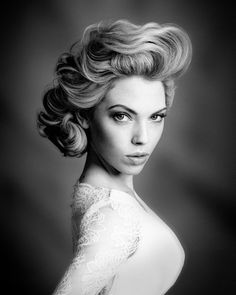 Glamour Updo, Hollywood Glamour Hair, Wedding Hairstyles And Makeup, Glamour Hair, Updo Wedding, Vintage Wedding Hair, Hair Creations, Long Hair Updo