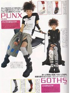 "y2k punk goth " Poster for Sale by sabrinamerg | Redbubble Sup Girl, 90s Japanese Fashion, 2000s Japanese Fashion, Fruits Magazine, Japanese Fashion Magazine, 일본 패션, Japanese Magazine, Haikou