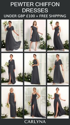 Step into a world of sophistication with the Daphne Chiffon Dress, a refined and romantic choice for bridesmaids or any formal event. Designed to highlight your natural beauty, this maxi dress features a flattering V-neckline with a surplice style that enhances the décolletage. The short sleeves provide just the right amount of coverage, while the flowing chiffon fabric creates a graceful, airy feel.
The high-waist, A-line silhouette is both flattering and comfortable, while the ruched detail...