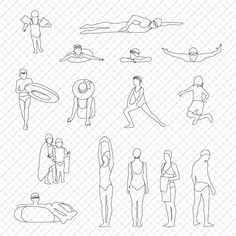 Cad Swimming Pool People DWG | Toffu Co Swimming Pose Drawing, Pool Drawing Reference, People Swimming Drawing, Swimmer Drawing, Swim Drawing, Swimming Pool Drawing, Swimming Illustration, Pool Drawing, People Swimming