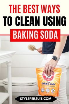 the best ways to clean using baking soda