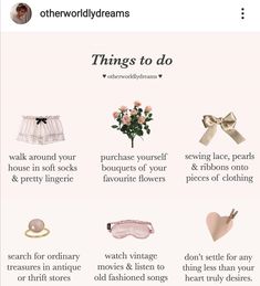 Coquette Things To Do, Hyper Feminine Aesthetic, Coquette Lifestyle, Pearl House, Aurora Rose, Ways To Destress, Aphrodite Aesthetic, Light Feminine, Im A Princess