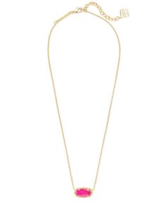 Our #1 best seller? The Elisa Gold Pendant Necklace in Azalea Illusion, one of the most iconic iterations of our signature shape. Dress it up or down, layer it or wear it solo - you can wear it every single day, in every single way. Gift tip: This stone is perfect for October birthdays! Elisa Gold Pendant Necklace, Elisa Pendant Necklace, Kendra Scott Necklace Elisa, Short Pendant Necklace, Kendra Scott Elisa, Preppy Jewelry, Kendra Scott Necklace, Necklace Extender, Ivory Pearl