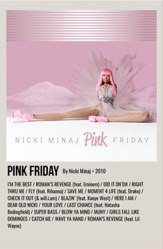 the pink friday flyer for nicki mina