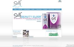 the website for self beauty eliix is displayed