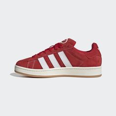 Ginny And Georgia Shoes, Vintage Adidas Red, Adidas Forum High Red, Adidas Forum Low Rouge, Campus 00s Shoes, 00s Shoes, Campus Adidas, Sportswear Outfits, Adidas Campus 00s