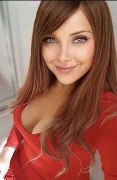 Visit for - Red Haired Beauty, Red Hair Woman, Long Red Hair, Redhead Beauty, Fan Edits, Short Hairstyles For Women, Pretty Woman