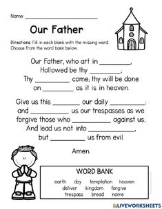 the worksheet for father's day with an image of a boy in front of