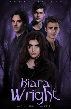 the poster for sierra wright's upcoming novel, titled in purple and black with an image of two people standing next to each other