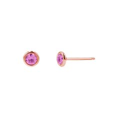 These stunning emerald, blue sapphire, and pink sapphire bezel set earrings are ultra-lightweight yet perfectly crafted for major impact. Classic and elegant, these are the ultimate addition to any stack or the perfect solo stud for a classic cool vibe. 

Small: 2.5mm / Approx. 2mm .08ct Gemstone Pair

Medium: 3mm /Approx. 2.5mm - .15ct Gemstone Pair

Large: 3.5mm / Approx. 3mm - .22ct Gemstone Pair

High Quality AAA Natural Gemstones
14K Solid Gold
Made in Los Angeles
Lifetime Guarantee Dope Jewelry Accessories, Bezel Set Earrings, Emerald Blue, Set Earrings, Dope Jewelry, Gold Piece, Personalized Necklace, Pink Sapphire, Bezel Setting