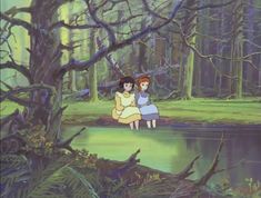 Anne With An E, Anne Shirley, Studio Ghibli Art, Anne Of Green, Ghibli Art, Hayao Miyazaki, Anne Of Green Gables, Green Gables, Cute Cartoon Wallpapers