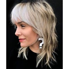 Long Bob Hairstyles For Thick Hair Bangs, Shag For Fine Hair Medium Layered, Rachel Williams, Edgy Hair, Debbie Harry, Mullet Hairstyle, Medium Hair Cuts, Great Hair