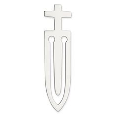 a white crucifix with a cross on it