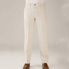 Men's Linen Pants Trousers Summer Pants Beach Pants Plain Comfort Breathable Outdoor Daily Streetwear Linen / Cotton Blend Stylish Casual White Brown Inelastic Slim Fit Solid Color Summer Pants, Slim Fit Solid Pants For Summer, Slim Fit Summer Pants, Slim Fit Pants For Summer, Slim Fit Ankle-length Summer Bottoms, Summer Slim Fit Dress Pants With Pockets, Summer Full-length Chinos With Pockets, Slim Fit Straight Leg Summer Bottoms, Fitted Solid Color Work Pants For Summer