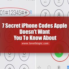 the text reads, 7 secret iphone codes apple doesn't want you to know about