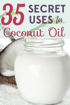 35 Uses for Coconut Oil That You Need to Know Health Coconut Oil, Coconut Oil Lotion, Coconut Oil For Acne, Coconut Oil For Face, Health And Beauty Products