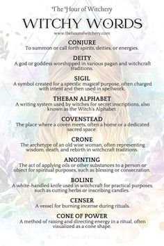 Nordic Witchcraft, Witch Basics, Glamor Magic, Witchy Rituals, Witchy Words, Fairy Spells, Witches Alphabet, Wiccan Quotes, Wicca Recipes