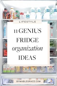 11 Genius Fridge Organization Ideas You Need to Try Organized Refrigerator Ideas, French Door Fridge Organization, Fridge Organization Ideas, Organizer Fridge, Motivation Cleaning, Texas Apartment, Refrigerator Shelves, Organized Fridge, Refrigerator Ideas