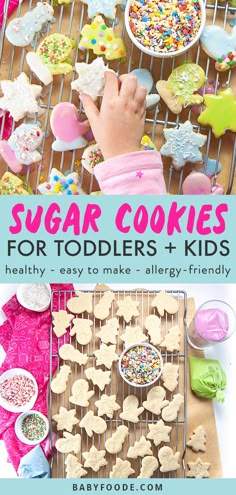 sugar cookies for toddlers and kids