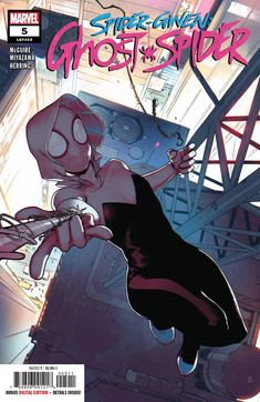 the cover to spider - man ghost sister