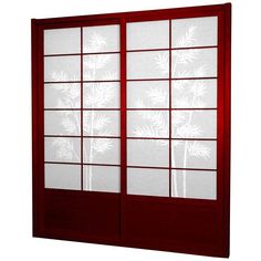 an open window with frosted glass on it