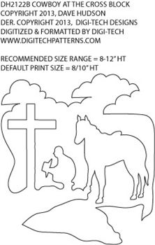 a cross and horse with the word jesus on it is shown in this paper cutout