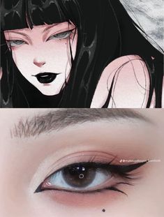 Cosplay Makeup Eyes, Doying Make, Mekap Mata, Anime Eye Makeup, Makeup Drawing, Anime Makeup, Eye Makeup Designs, Dope Makeup