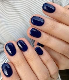 Dark Blue Nail Polish, Minimal Nails, Soft Nails, Nail Jewelry, Nails And Makeup, Fire Nails, Funky Nails